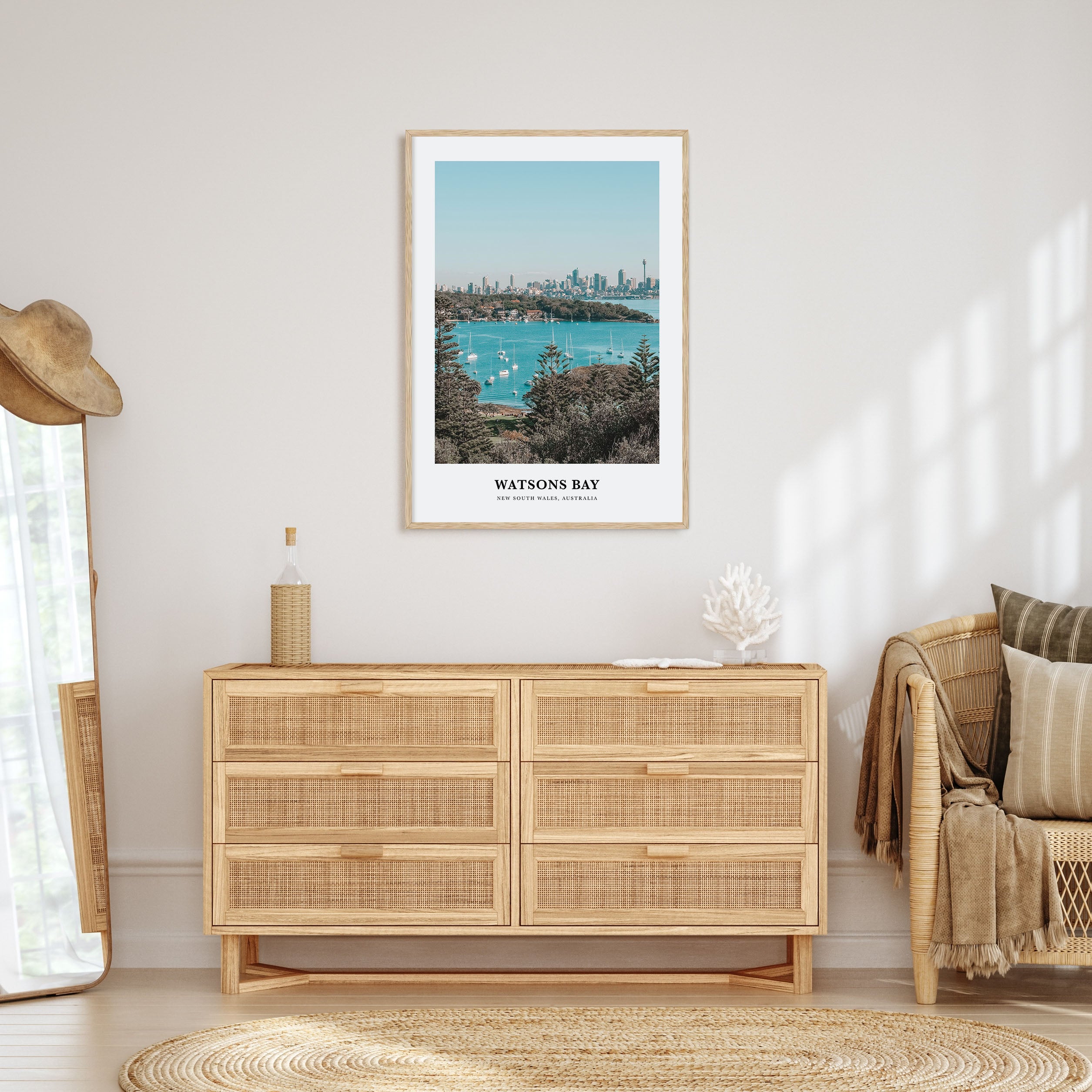 Watsons Bay Portrait Color Poster
