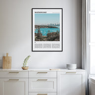 Watsons Bay Travel Color Poster
