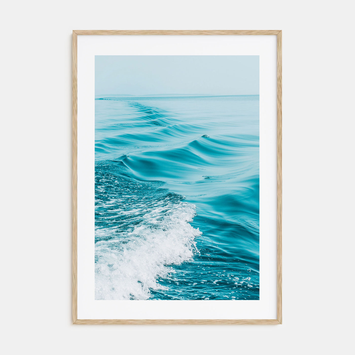 Waves at Sea Photo Color Poster