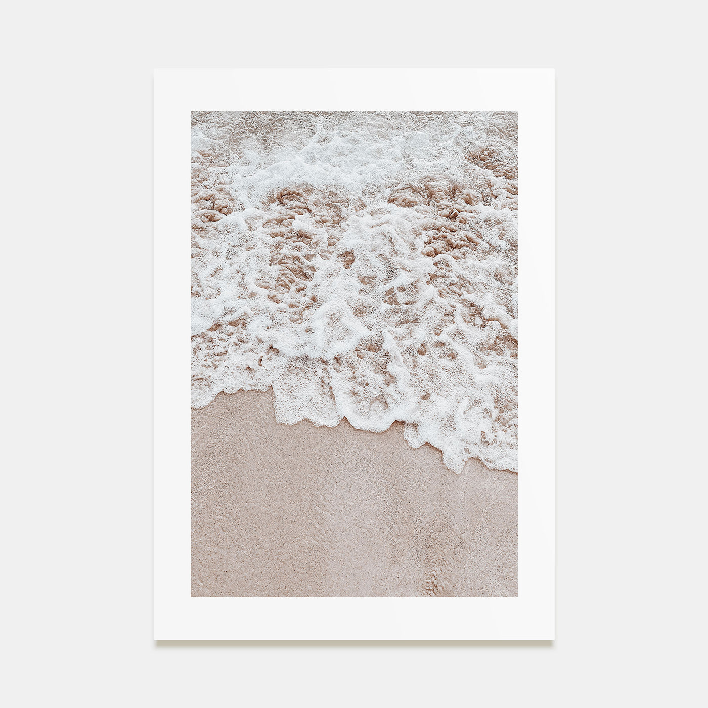 Waves Crashing Photo Color No 2 Poster