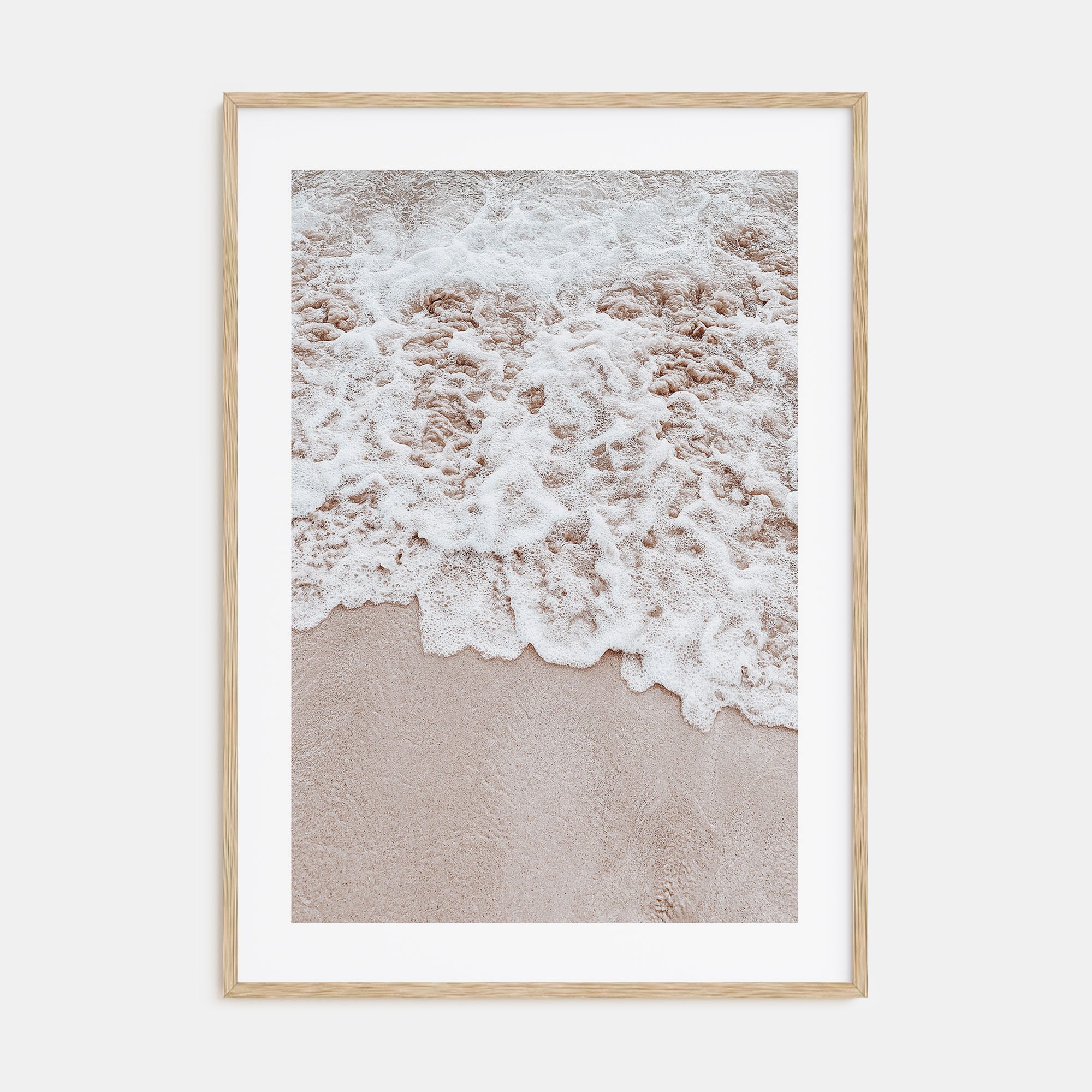 Waves Crashing Photo Color No 2 Poster