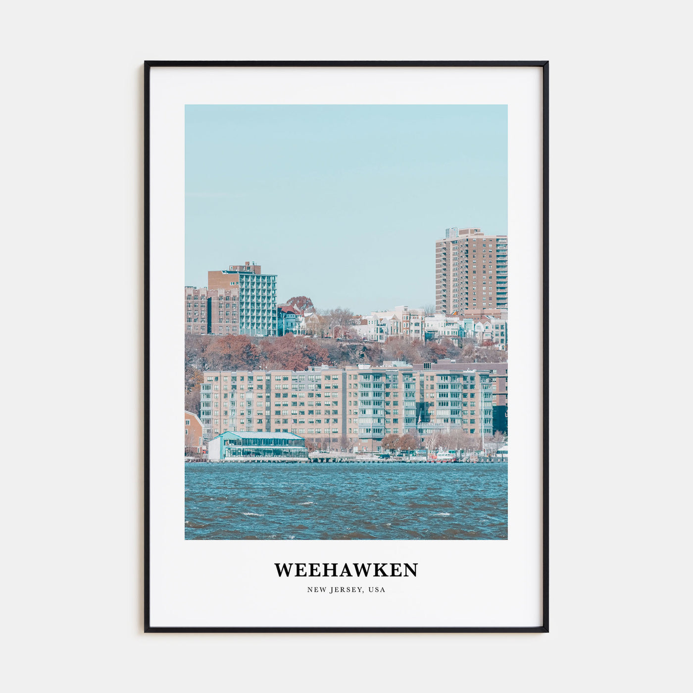 Weehawken Portrait Color Poster
