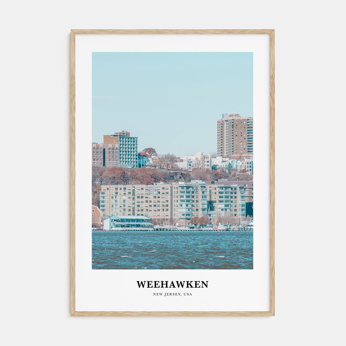 Weehawken Portrait Color Poster