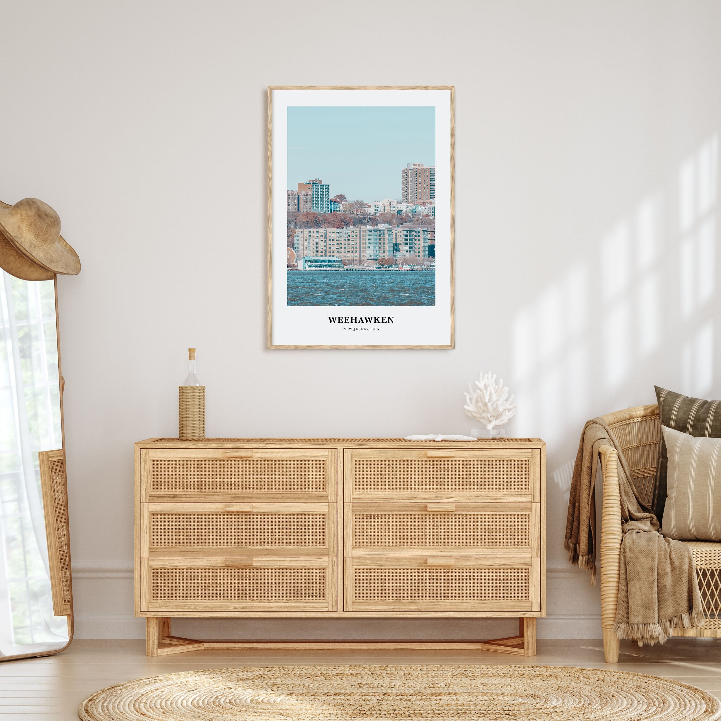 Weehawken Portrait Color Poster