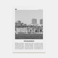 Weehawken Travel B&W Poster