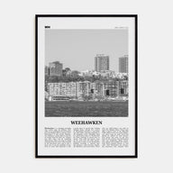 Weehawken Travel B&W Poster