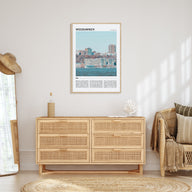 Weehawken Travel Color Poster