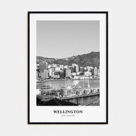 Wellington Portrait B&W Poster