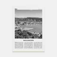 Wellington Travel B&W No 1 Poster