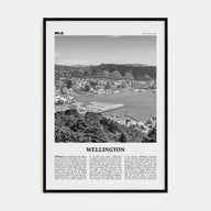 Wellington Travel B&W No 1 Poster