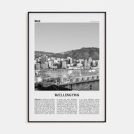 Wellington Travel B&W No 2 Poster