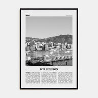 Wellington Travel B&W No 2 Poster