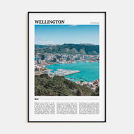 Wellington Travel Color Poster