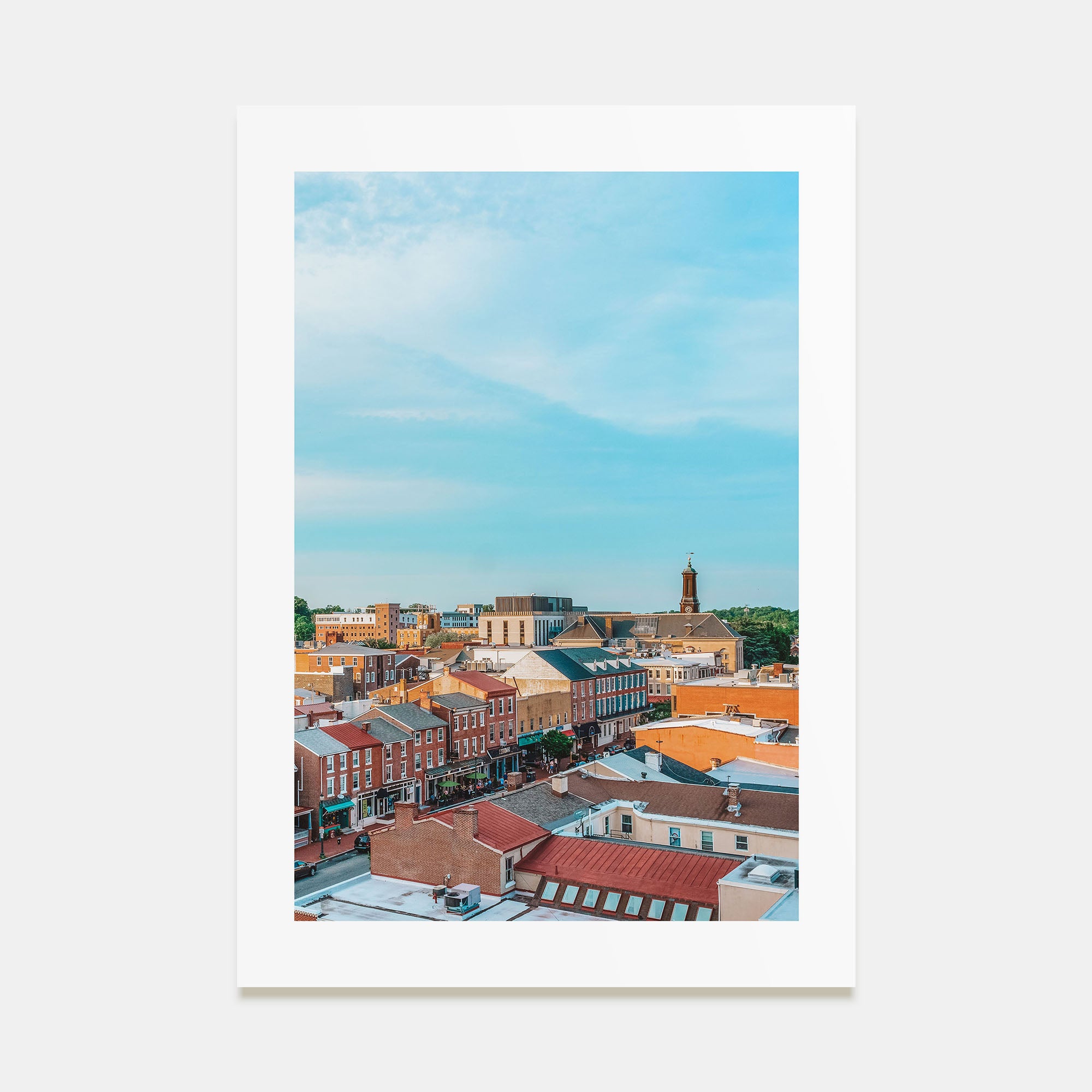 West Chester Photo Color Poster