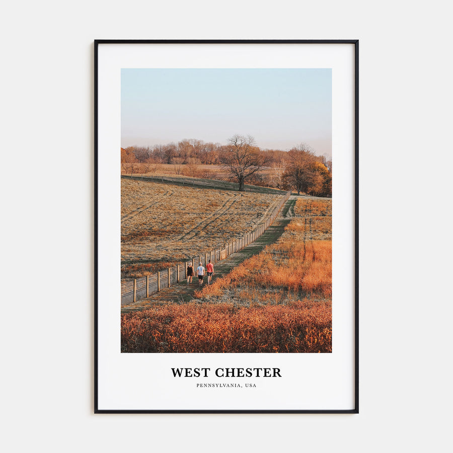 West Chester Portrait Color Poster