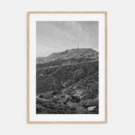 West Hollywood Photo B&W Poster