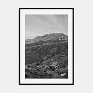 West Hollywood Photo B&W Poster