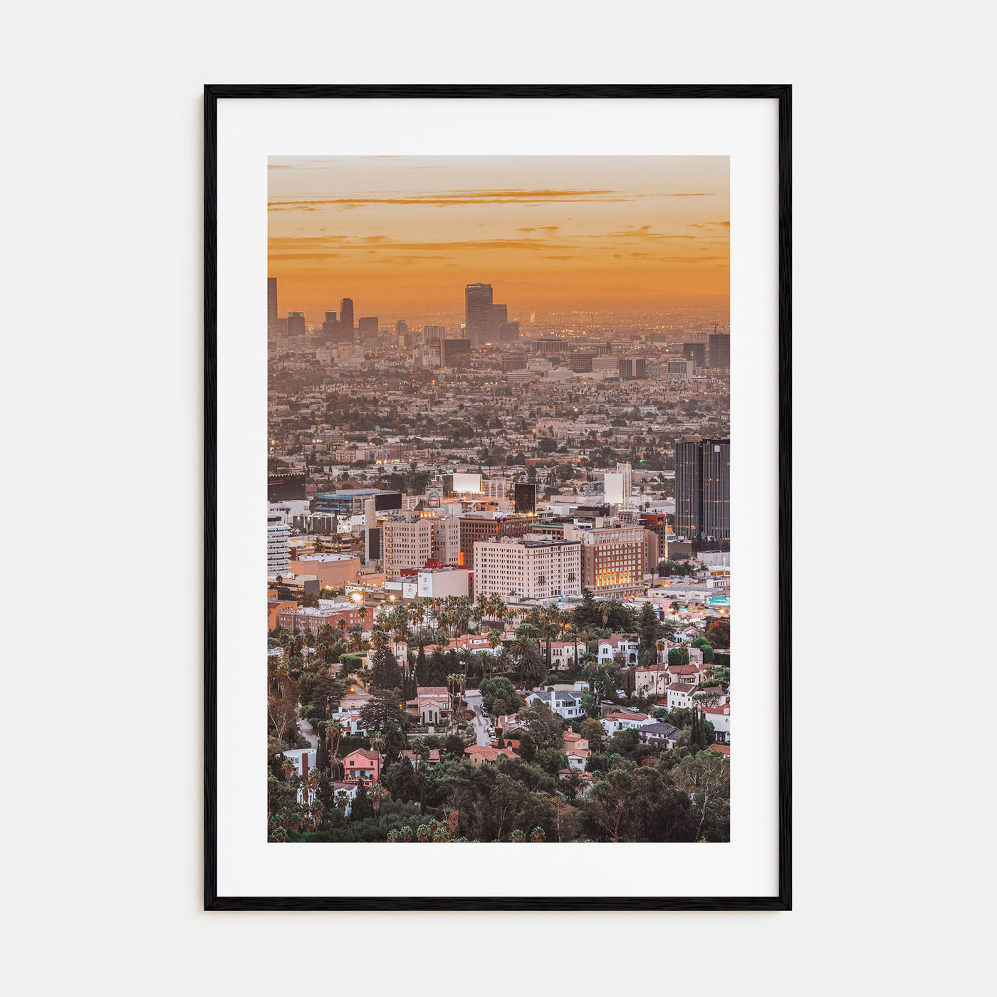 West Hollywood Photo Color Poster