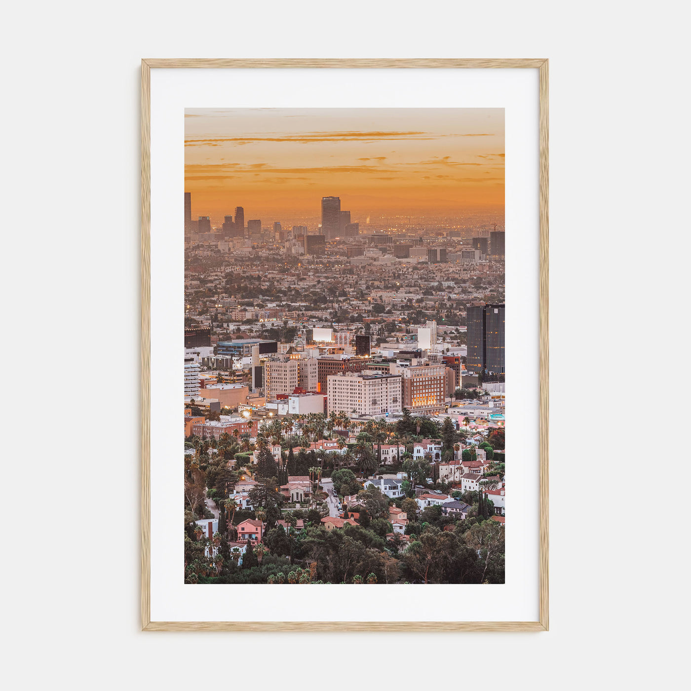 West Hollywood Photo Color Poster