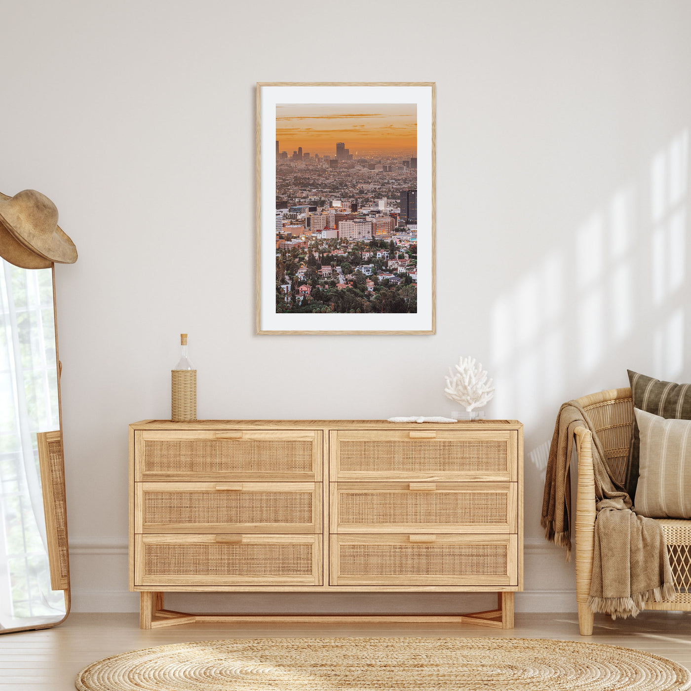 West Hollywood Photo Color Poster