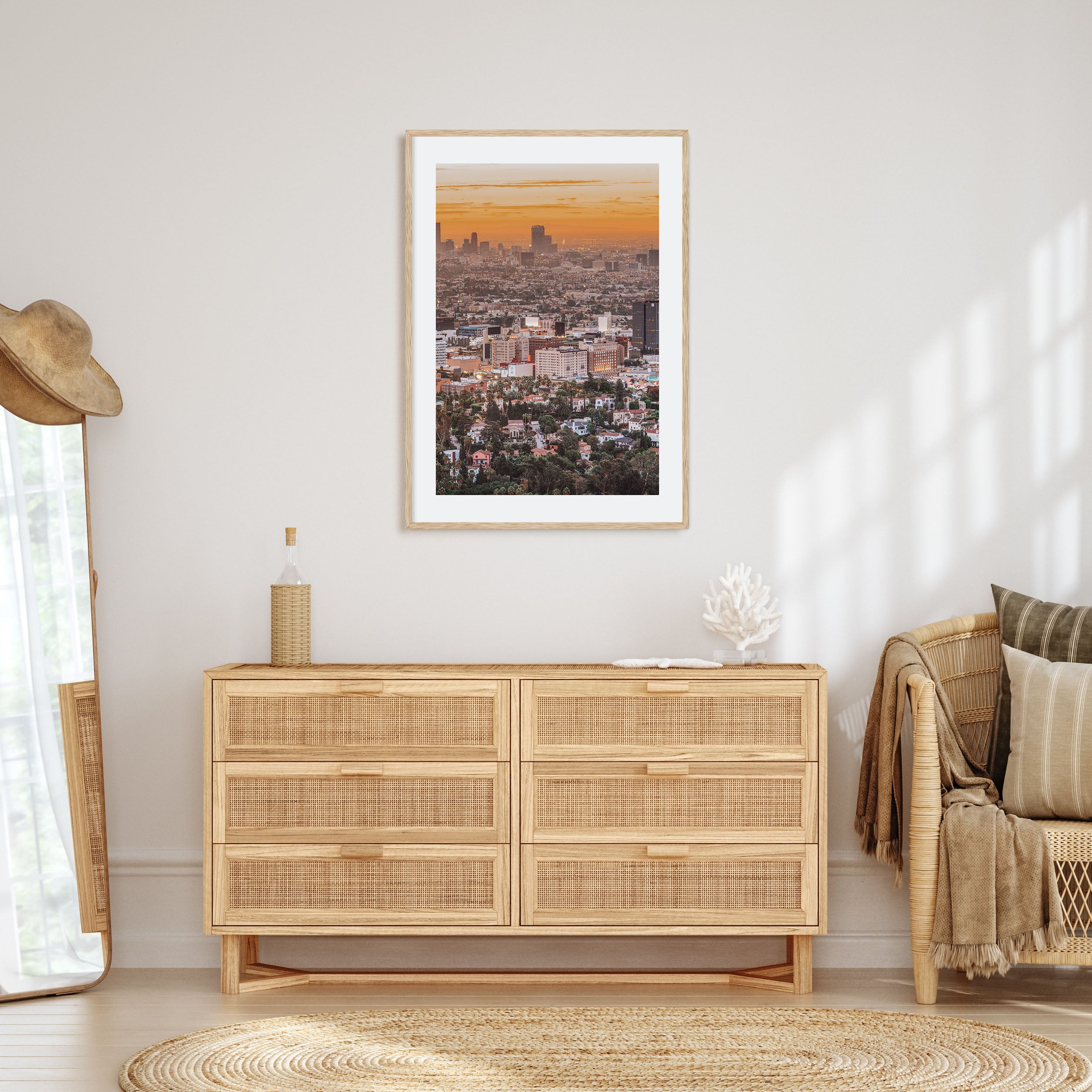 West Hollywood Photo Color Poster