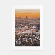 West Hollywood Photo Color Poster