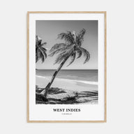 West Indies Portrait B&W Poster