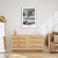 West Indies Portrait B&W Poster