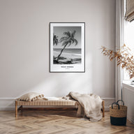 West Indies Portrait B&W Poster