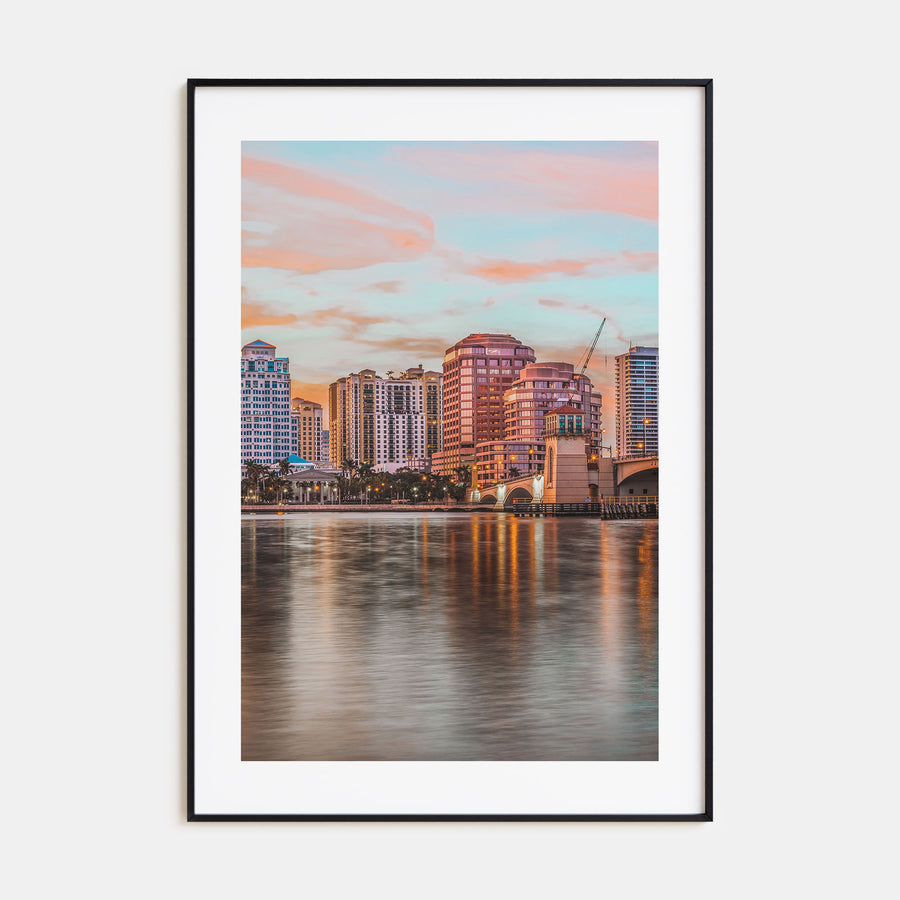 West Palm Beach Photo Color Poster