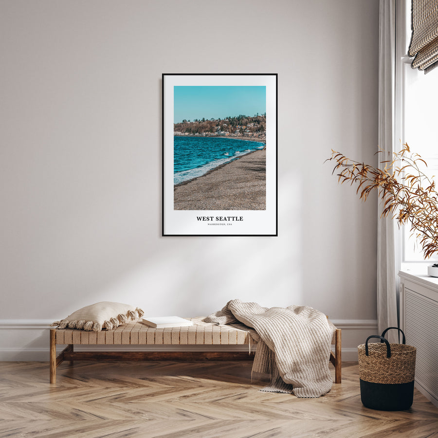 West Seattle Portrait Color Poster