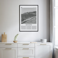 West Seattle Travel B&W Poster