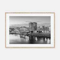 West Virginia Landscape B&W Poster