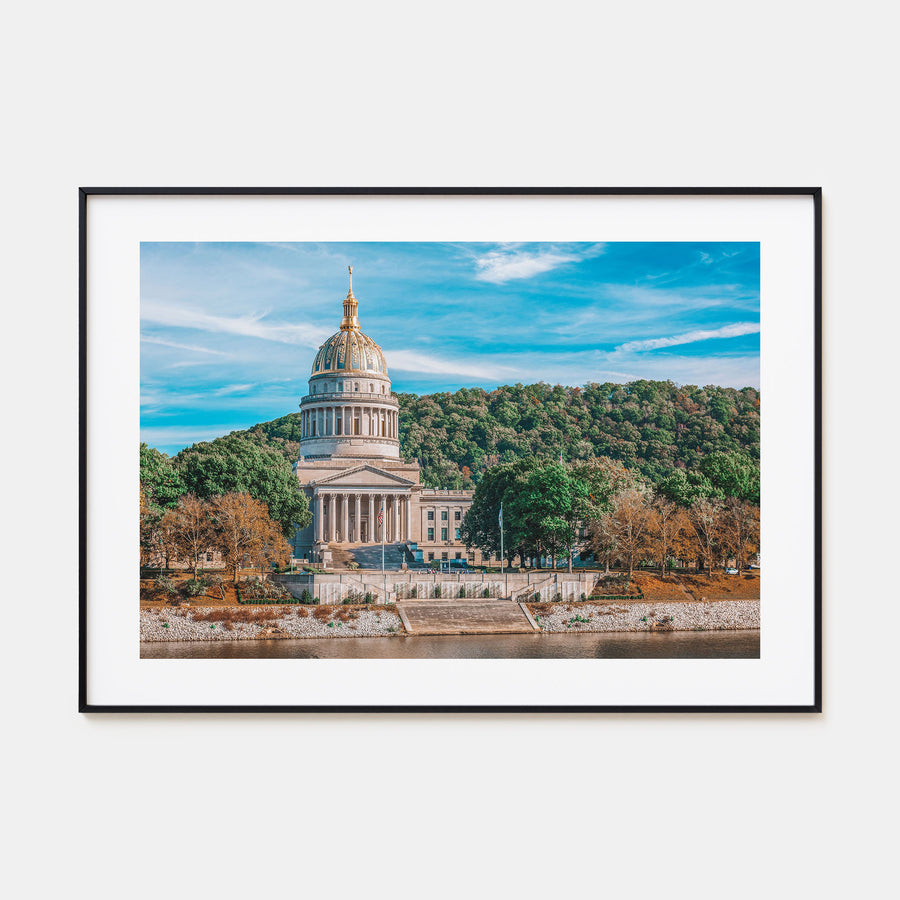 West Virginia Landscape Color Poster