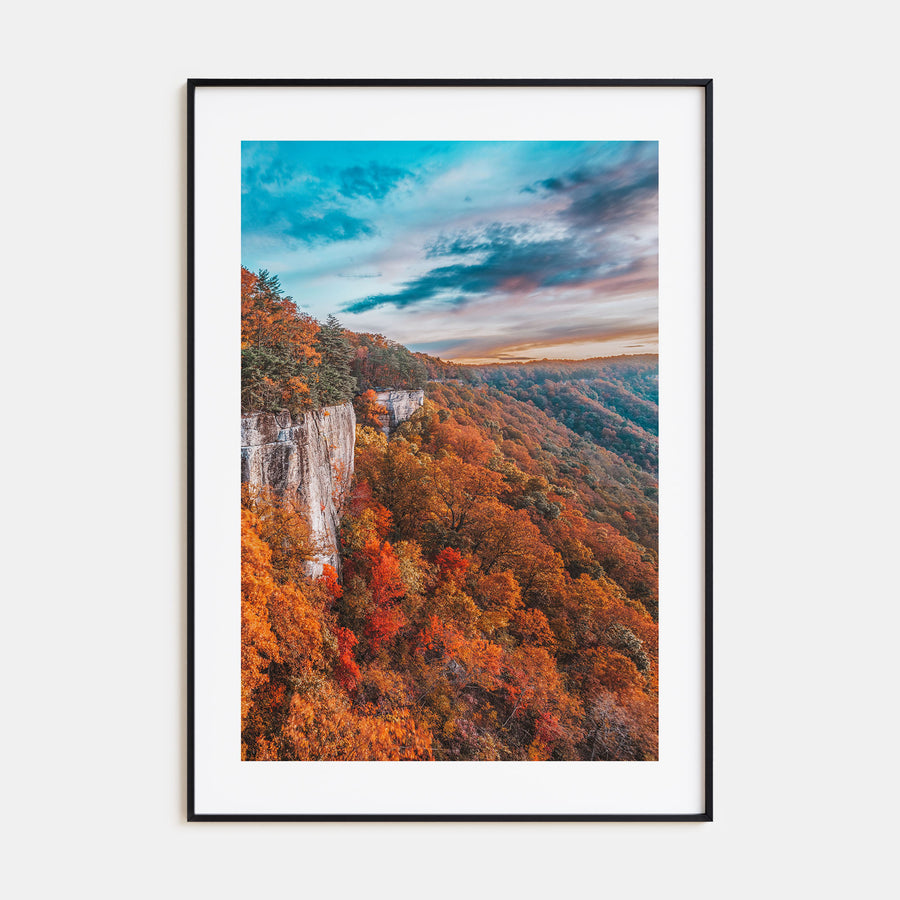 West Virginia Photo Color Poster