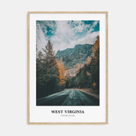 West Virginia Portrait Color Poster