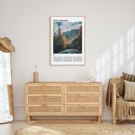 West Virginia Travel Color Poster