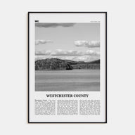 Westchester County Travel B&W Poster