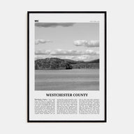 Westchester County Travel B&W Poster