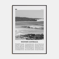 Western Australia Travel B&W Poster
