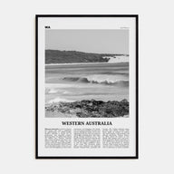 Western Australia Travel B&W Poster