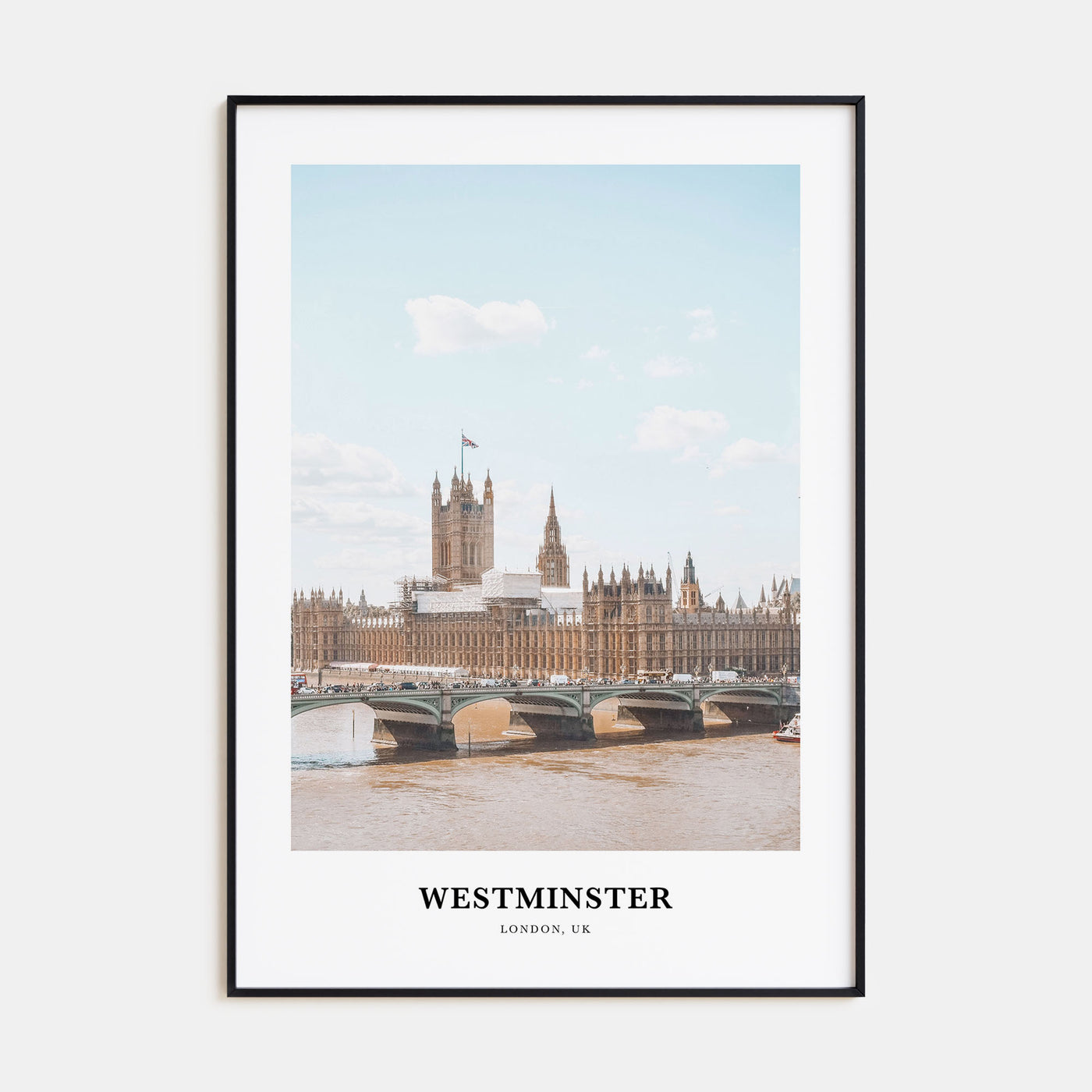 Westminster Portrait Color Poster