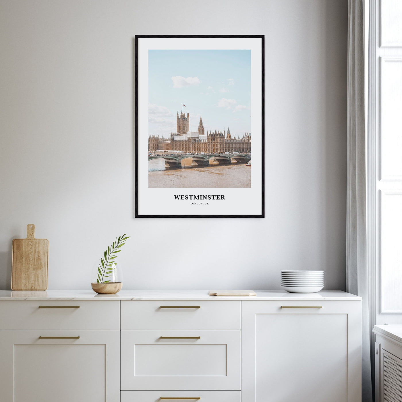 Westminster Portrait Color Poster