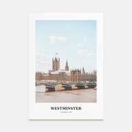 Westminster Portrait Color Poster