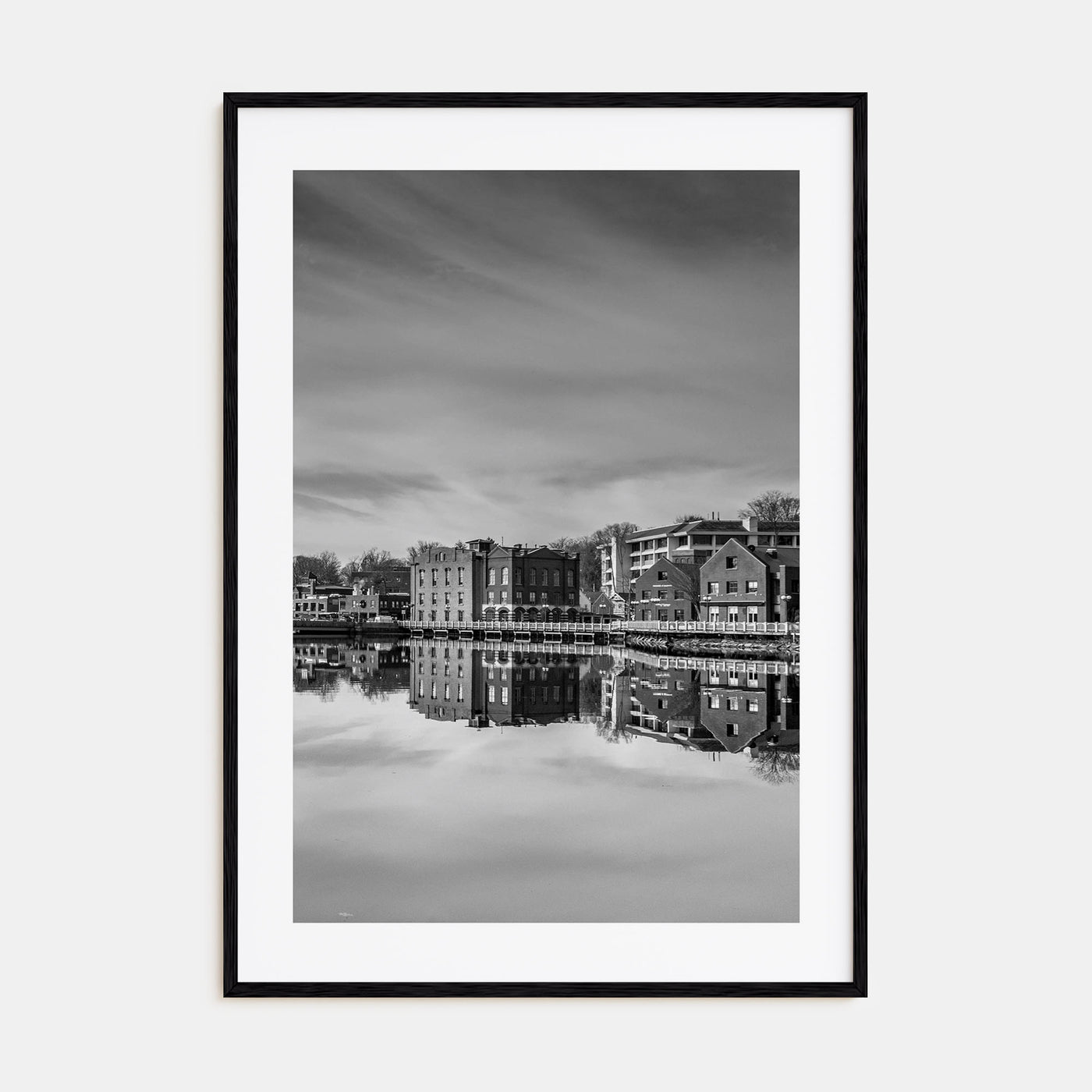 Westport, Connecticut Photo B&W Poster