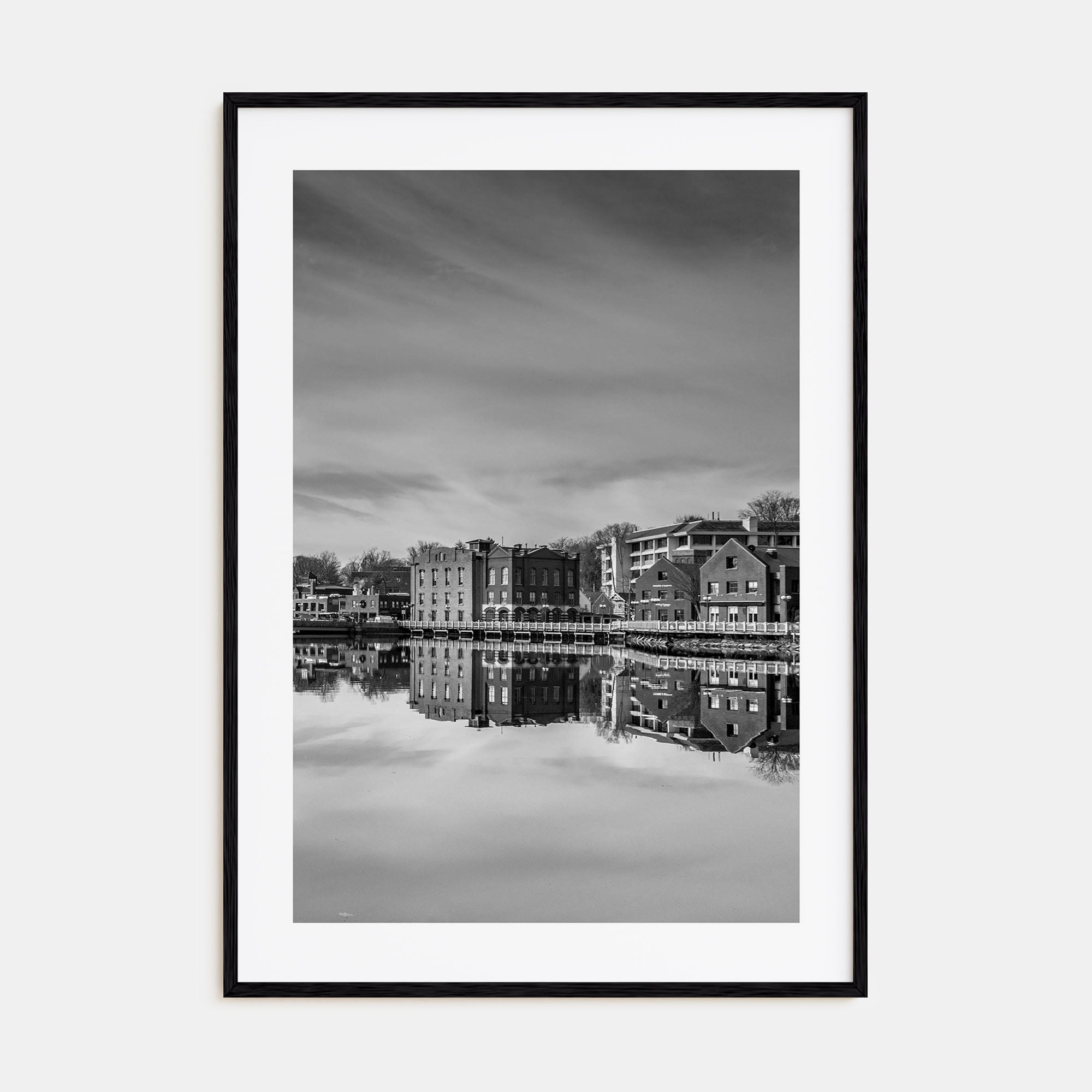 Westport, Connecticut Photo B&W Poster