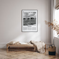 Westport, Connecticut Travel B&W Poster