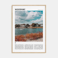 Westport, Connecticut Travel Color Poster