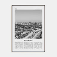 Westwood Travel B&W Poster