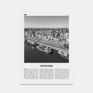 Wexford Travel B&W Poster